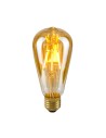 ITALUX Amber LED bulb E27 4W 2200K 400lm Amber LDS-ST64-A ST64.