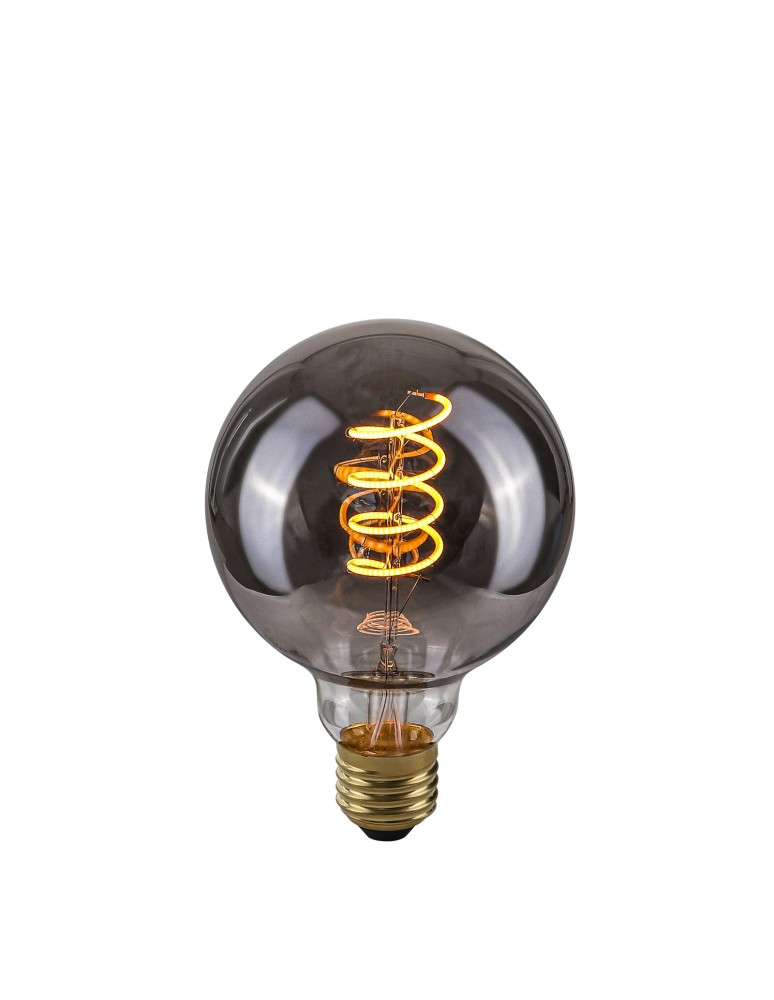Edison LED E27 230V bulbs - ITALUX Spiral Smoke LED Bulb E27 4W 2200K 90lm Smoky 801552 G95. - product kolory-swiatla.pl 1