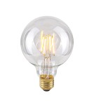 Edison LED E27 230V bulbs - ITALUX Clear LED bulb E27 4W 2200K 400lm Transparent 801404 G95 - product 1