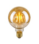 Edison LED E27 230V bulbs - ITALUX Amber LED bulb E27 4W 2200K 400lm Amber LDS-G95-A G95. - product 1