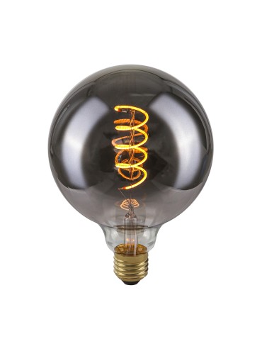 ITALUX Spiral Smoke LED Bulb E27 4W 2200K 90lm Smoky 801553 G125.