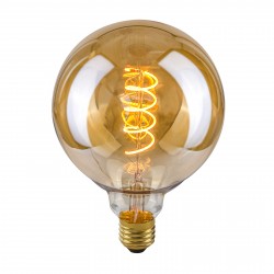 ITALUX Spiral Amber Żarówka LED E27 4W 2200K 90lm Bursztynowy LDS-G125-SA G125