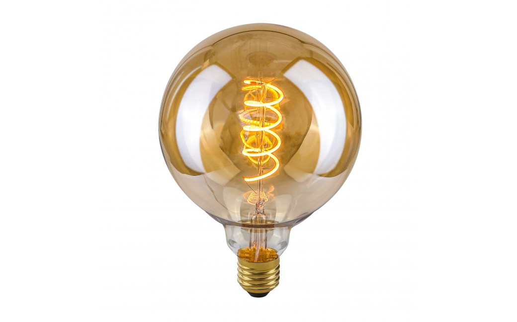 ITALUX Spiral Amber Żarówka LED E27 4W 2200K 90lm Bursztynowy LDS-G125-SA G125