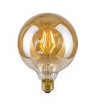 Edison LED E27 230V bulbs - ITALUX Amber LED bulb E27 4W 2200K 400lm Amber LDS-G125-A G125. - product 1