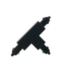 Accessories for 1 phase busbars - ITALUX Marvi Track Connector Busbar Accessories Black TRL-H1C-CONN-T-RT-BL. - product 1