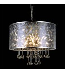 Pendant lamps - ITALUX Cleo Pendant E14 3x40W Chrome/White MDM2027/3 - product 1