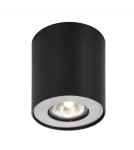 Ceiling luminaires for replaceable light source - ITALUX Shannon Surface-mounted GU10 1xGU10 50W /LED integrated 4W Black FH31431B-BL - product 1