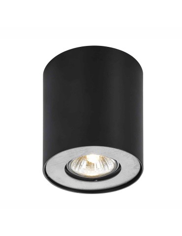 ITALUX Shannon Surface-mounted GU10 1xGU10 50W /LED integrated 4W Black FH31431B-BL