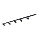 Ready-made rail kits - ITALUX Astley Stringers Set GU10 5x35W Black 914121 BL - product 1