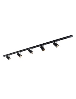 ITALUX Astley Szynoprzewody Zestaw GU10 5x35W Czarny 914121 BL