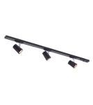 Ready-made rail kits - ITALUX Astley Stringers Set GU10 3x35W Black 914021 BL - product 1