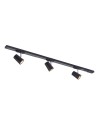 ITALUX Astley Szynoprzewody Zestaw GU10 3x35W Czarny 914021 BL