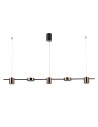ITALUX LED Pendant Remdal integrated 30W 4000K 2300lm Brass PND-16374-5-BK-4K