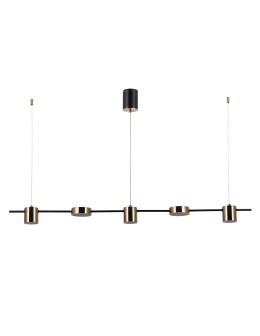 ITALUX LED Pendant Remdal integrated 30W 3000K 2300lm Brass PND-16374-5-BK-3K