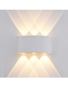 ITALUX Ortelo Zewnętrzna Ścienna LED zintegrowany 6W IP54 Biały OWL-451-3-WH