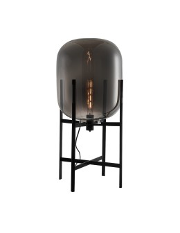 ITALUX Maversa Stojąca E27 1x60W Czarny/Grafit FL-82321-1A-M