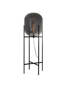 ITALUX Maversa Stojąca E27 1x60W Czarny/Grafit FL-82321-1A-L