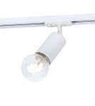 Lamps for 1 phase busbars - ITALUX Marvi TR Dolores Spotlight For Rail E27 1x40W White 922103-1-WH - product 1