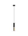ITALUX Isidora Pendant GU10 1x25W Black/Brown PND-14290-1-BK-BRO