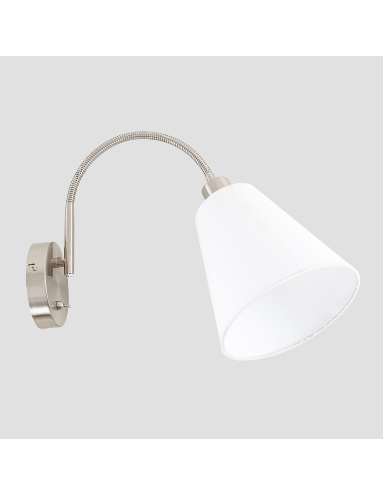 Wall lamps - ITALUX Tonia Wall lamp E27 40W White WL-76382-1-WH - product kolory-swiatla.pl 1