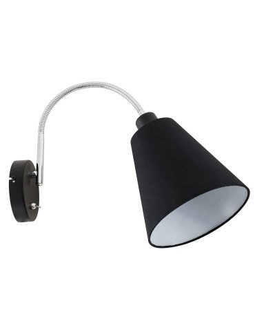 ITALUX Tonia Wall lamp E27 40W Black WL-76382-1-BL