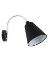 ITALUX Tonia Wall lamp E27 40W Black WL-76382-1-BL