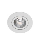 Flush-mounted lamps - pendants - ITALUX Torres Adjust IP44 Recessed ceiling LED integrated 13W 3000K 1300lm IP44 White DA-401C/WK-WW/50. - product 1