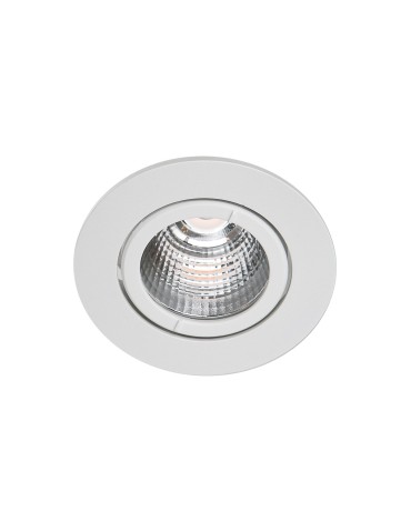 ITALUX Torres Adjust IP44 Recessed ceiling LED integrated 13W 3000K 1300lm IP44 White DA-401C/WK-WW/50.