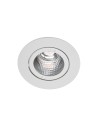 ITALUX Torres Adjust IP44 Wpuszczana sufitowa LED zintegrowany 13W 3000K 1300lm IP44 Biały DA-401C/WK-WW/50