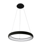 Pendant lamps circles - ITALUX Alessia Pendant LED integrated 50W 4000K 2750lm Black 5280-850RP-BK-4 - product 1