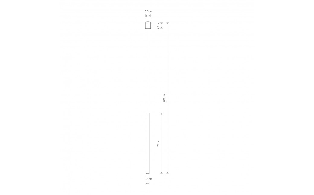 Nowodvorski LASER 750 Sufitowa Wisząca Max moc 1x10W only LED G9 Satynowy złoty 10450