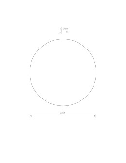 Nowodvorski RING WOOD LED M Ceiling Plafond Max power 10W LED Gold 10281 - product 2