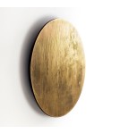 Modern wall lamps - Nowodvorski RING WOOD LED L Ceiling Plafond Max power 15W LED Gold 10282 - product 1