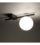 Modern wall lamps - Nowodvorski PIK I Wall Mounted Max power 12W G9 Black 10299 - product 4