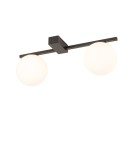 Modern wall lamps - Nowodvorski PIK II Wall Wall lamp Max power 12W G9 Black 10300 - product 4