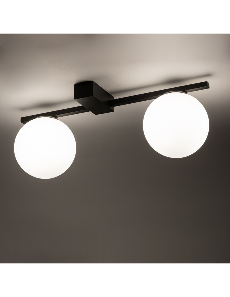 Modern wall lamps - Nowodvorski PIK II Wall Wall lamp Max power 12W G9 Black 10300 - product kolory-swiatla.pl 5