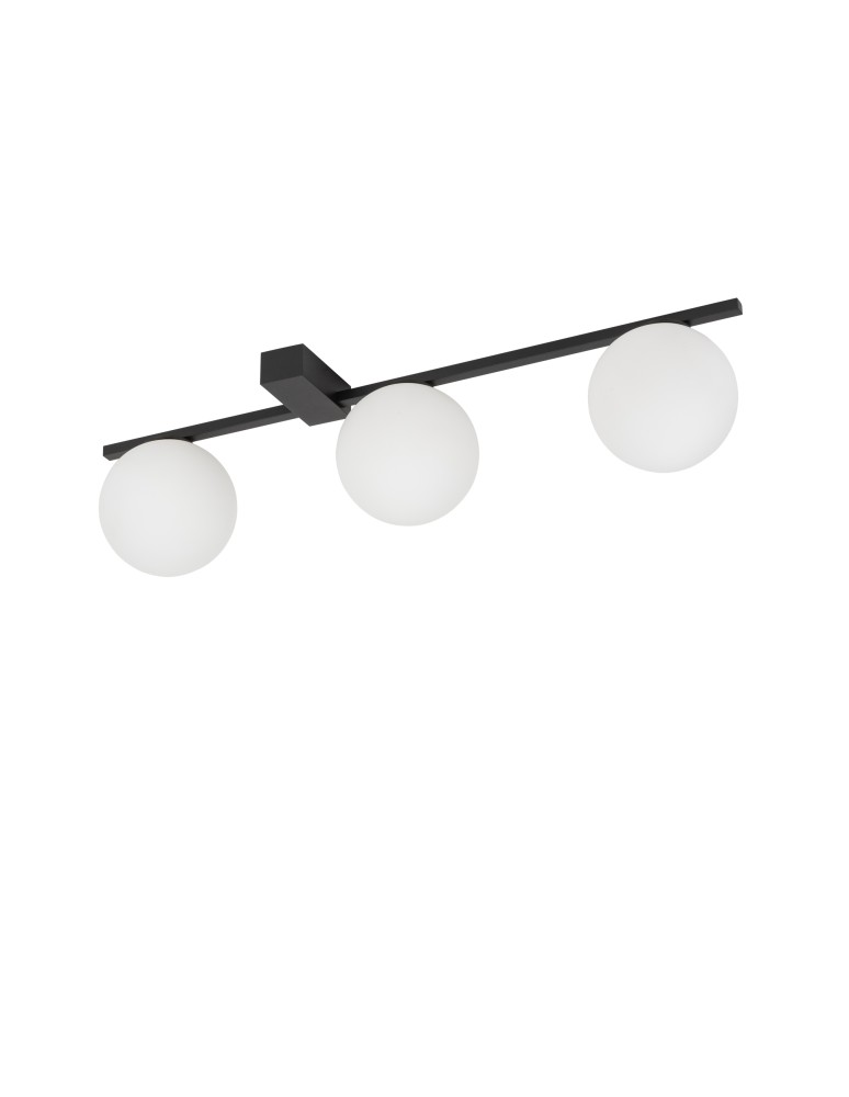 Modern ceiling lamps - Nowodvorski PIK III Ceiling Wall Mount Max power 12W G9 Black 10301 - product kolory-swiatla.pl 1