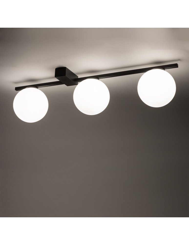 Modern ceiling lamps - Nowodvorski PIK III Ceiling Wall Mount Max power 12W G9 Black 10301 - product kolory-swiatla.pl 5