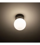 Ceiling lamps - Nowodvorski KIER S BLACK Ceiling Plafond Max power 12W G9 Black 10302 - product 5