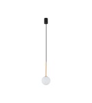 Pendant lamps - Nowodvorski KARO I L Suspended Ceiling Max power 12W G9 Black 10305 - product 1
