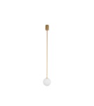 Pendant lamps - Nowodvorski KIER M GOLD Ceiling Pendant Max power 12W G9 Satin Gold 10306 - product 1