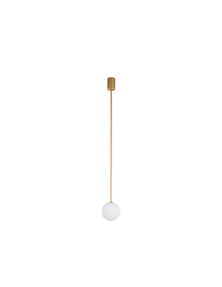 Pendant lamps - Nowodvorski KIER M GOLD Ceiling Pendant Max power 12W G9 Satin Gold 10306 - product kolory-swiatla.pl 1