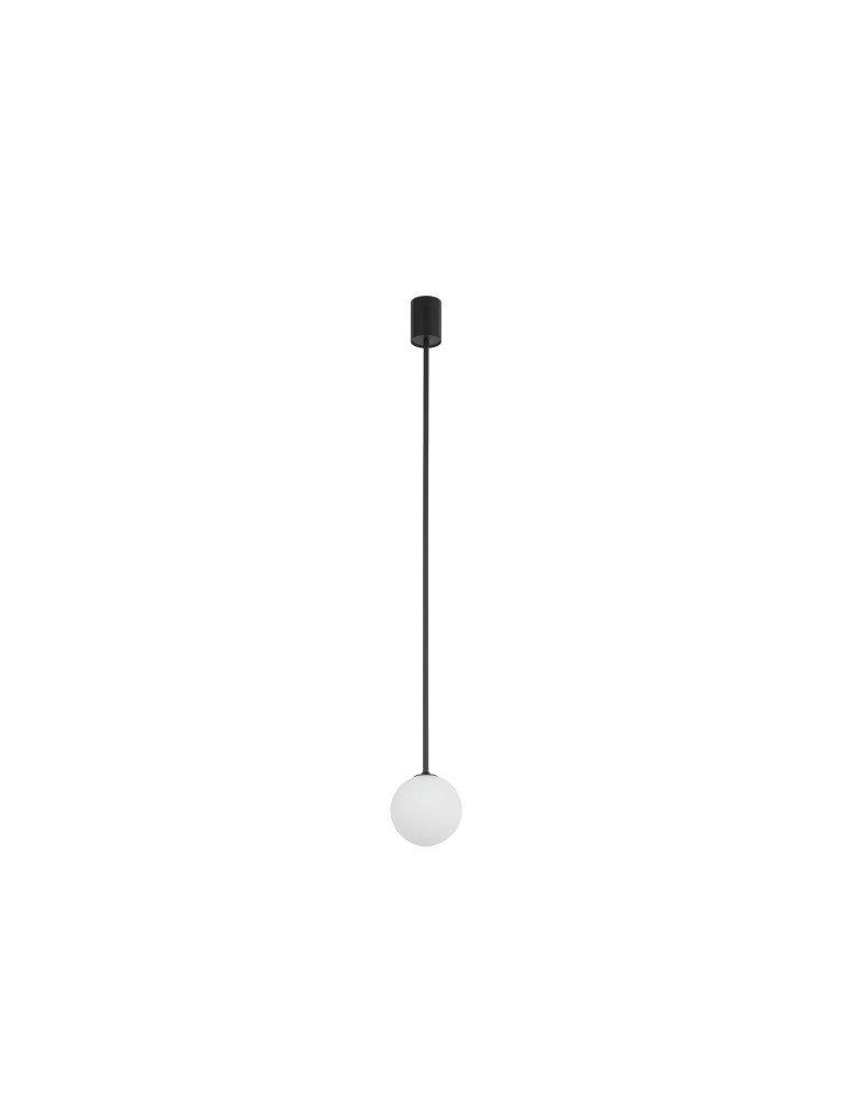 Pendant lamps - Nowodvorski KIER M BLACK Suspended Ceiling Max power 12W G9 Black 10307 - product kolory-swiatla.pl 1