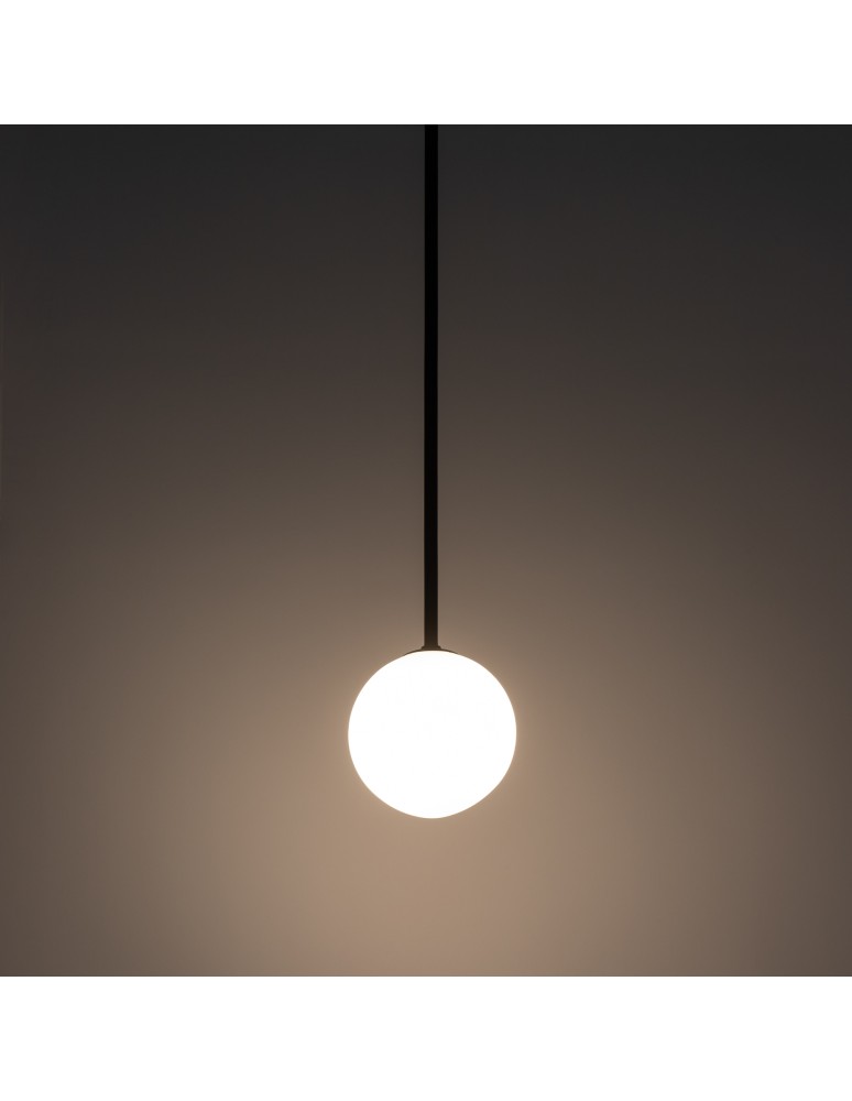 Pendant lamps - Nowodvorski KIER M BLACK Suspended Ceiling Max power 12W G9 Black 10307 - product kolory-swiatla.pl 4
