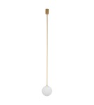 Pendant lamps - Nowodvorski KIER L GOLD Ceiling Pendant Max power 12W G9 Satin Gold 10308 - product 1