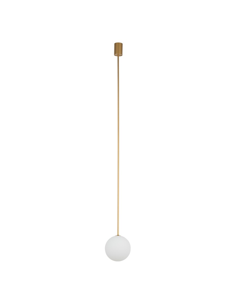 Pendant lamps - Nowodvorski KIER L GOLD Ceiling Pendant Max power 12W G9 Satin Gold 10308 - product kolory-swiatla.pl 1