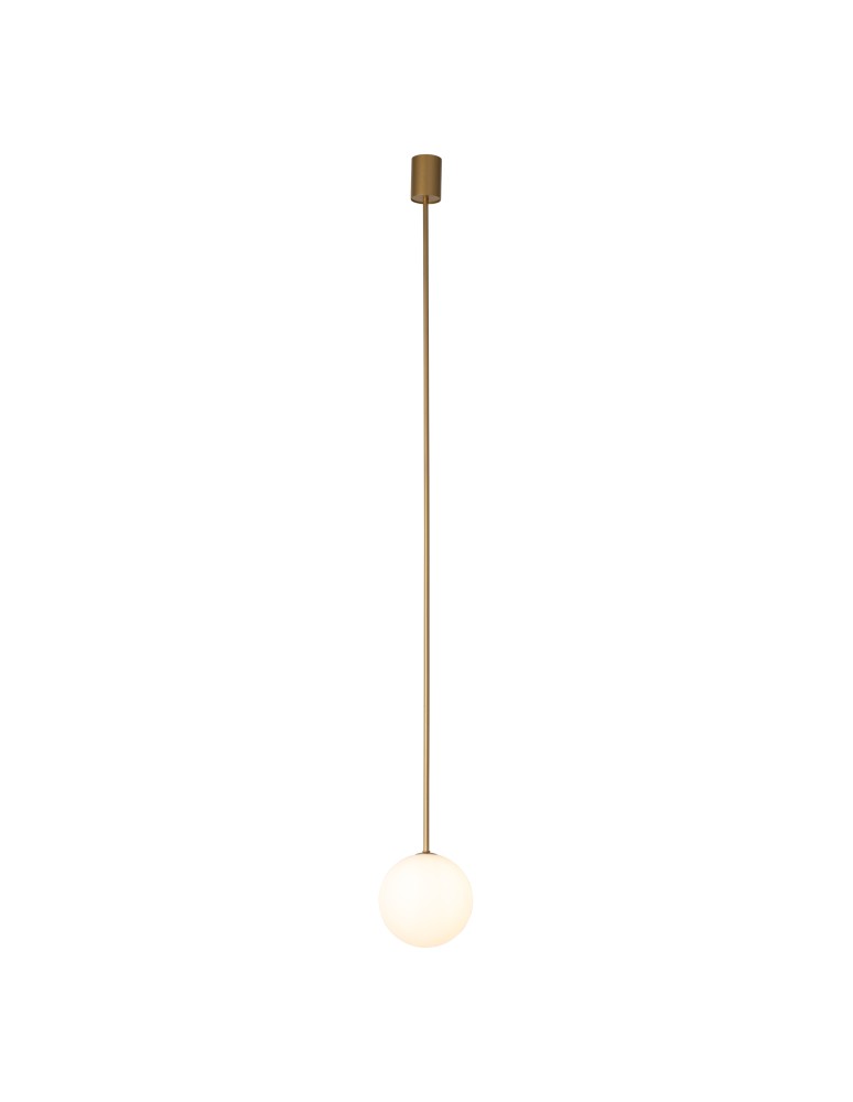 Pendant lamps - Nowodvorski KIER L GOLD Ceiling Pendant Max power 12W G9 Satin Gold 10308 - product kolory-swiatla.pl 3