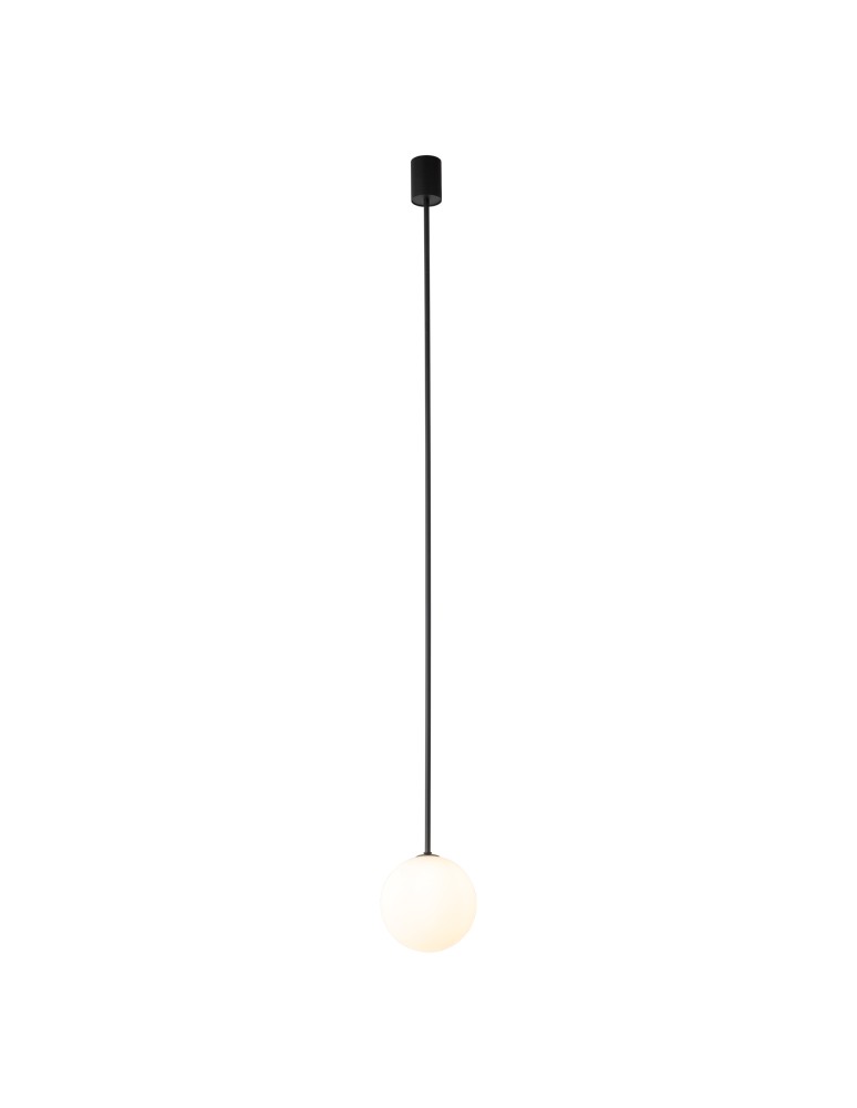 Pendant lamps - Nowodvorski KIER L BLACK Suspended Ceiling Max power 12W G9 Black 10310 - product kolory-swiatla.pl 3