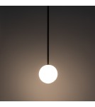 Pendant lamps - Nowodvorski KIER L BLACK Suspended Ceiling Max power 12W G9 Black 10310 - product 4