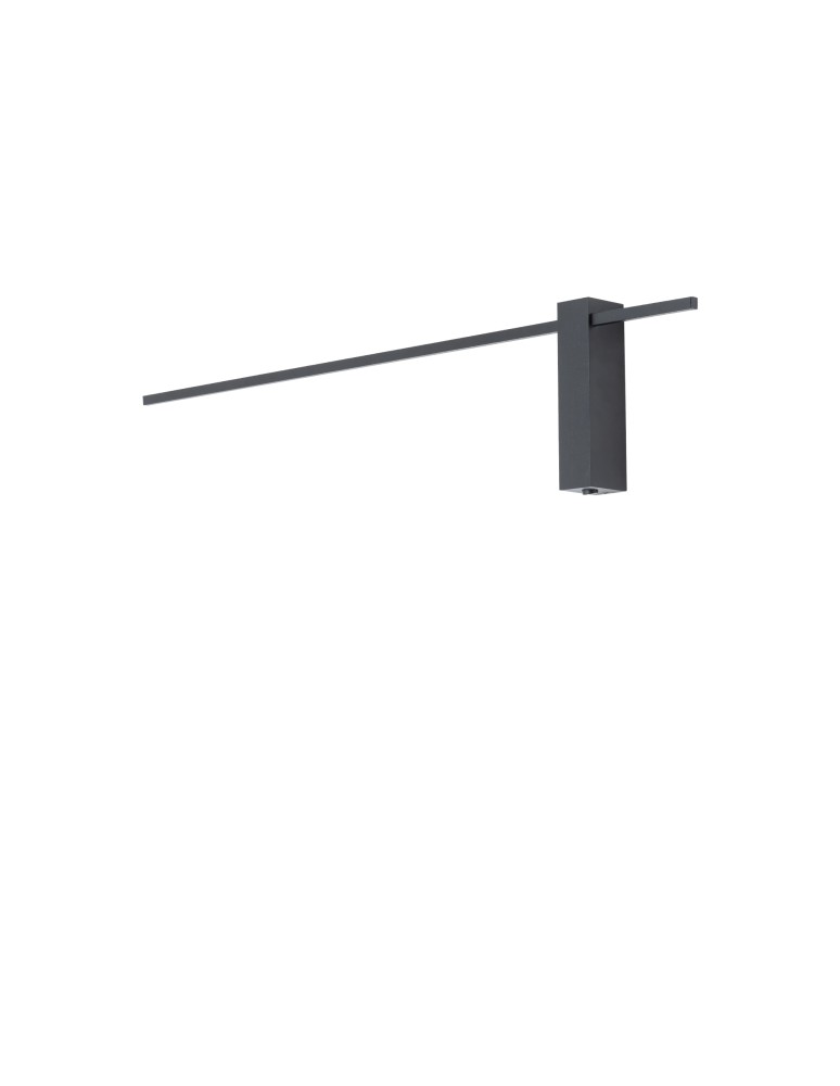 Modern wall lamps - Nowodvorski MOTIVE LED M Wall lamp with switch Max power 8W LED Black 10311 - product kolory-swiatla.pl 2
